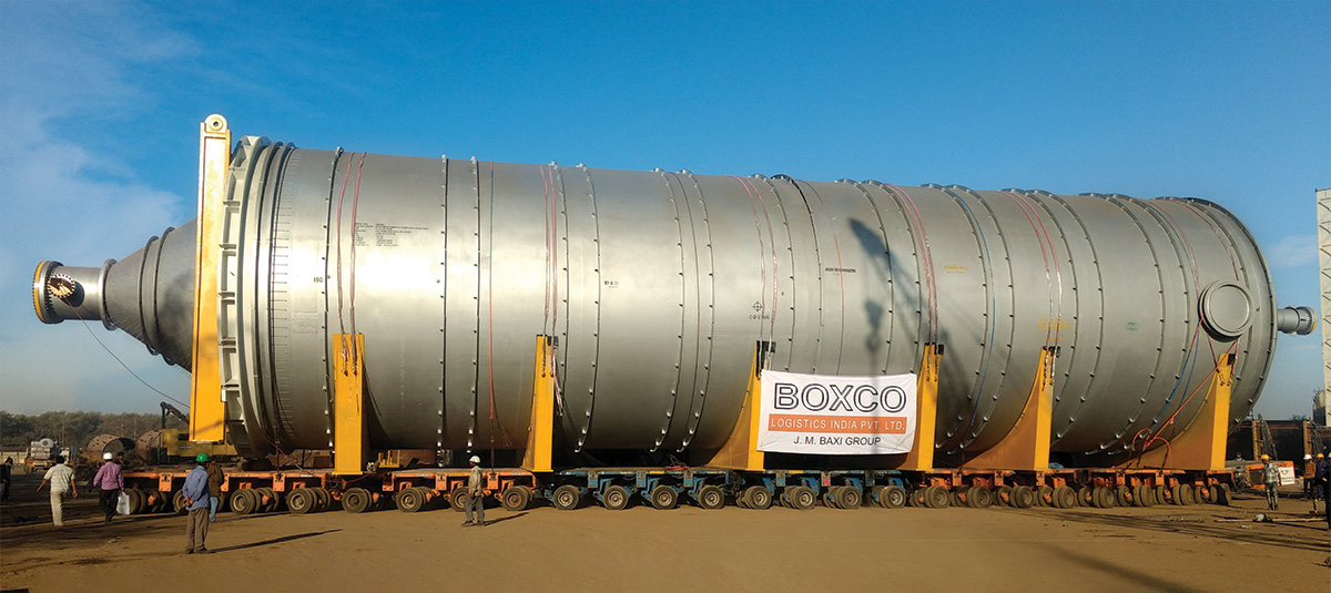 COKE DRUM ENROUTE TO ADANI DAHEJ JETTY