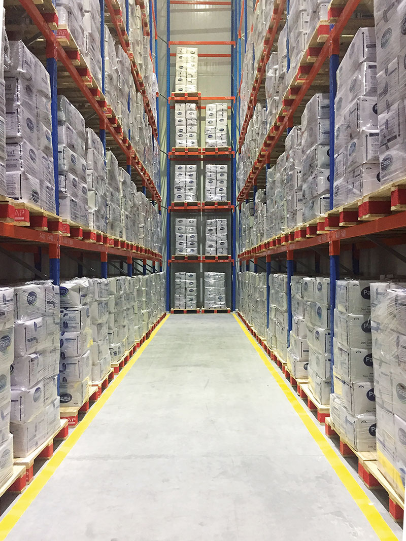 DAIRY PRODUCTS IN STORAGE AT THE TCW DAIRY PRODUCTS IN STORAGE AT THE TCW