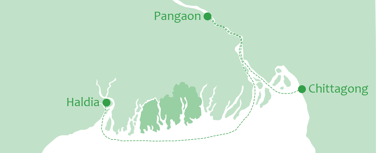 Haldia map