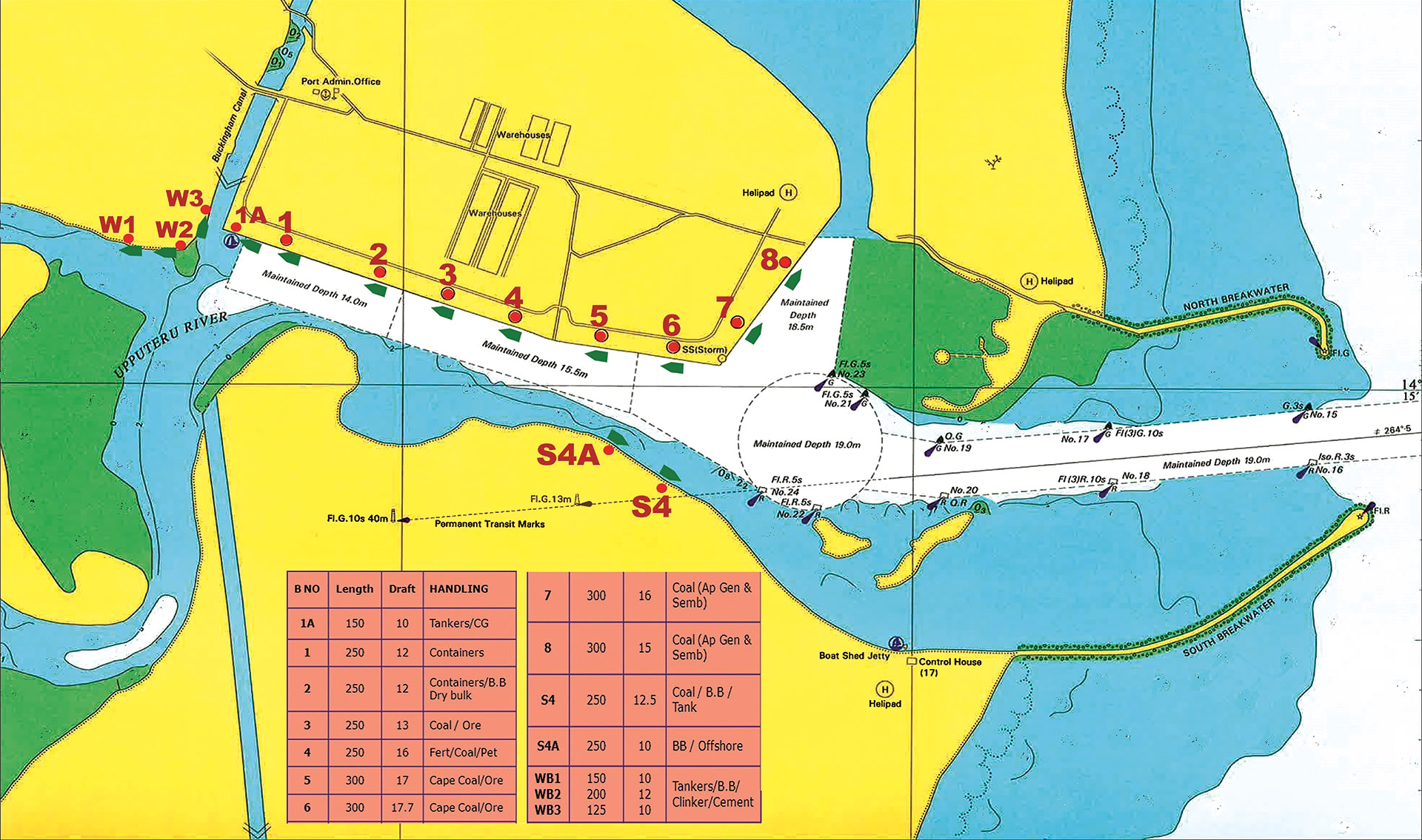 Map Of Krishnaptnam Port